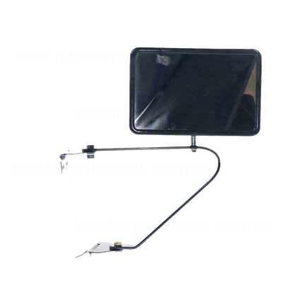 Door Mirror Passenger Side Aftermarket Suits Mitsubishi Triton MJ 1986 to 1996