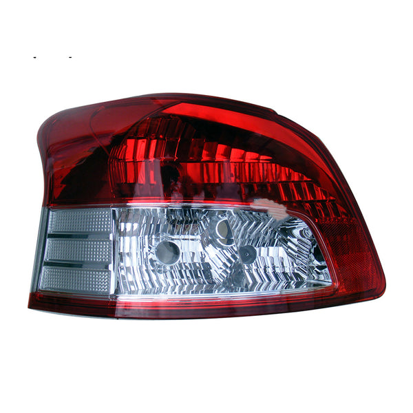 Red/Clear Tail Lamp Passenger Side Genuine Suits Toyota Yaris NCP93R 2006 to 2016