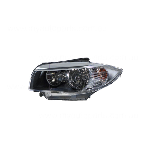 Halogen Head Lamp Passenger Side OES suits BMW 1 Series E88 & E82 2011 to 2013