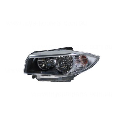 Halogen Head Lamp Passenger Side OES suits BMW 1 Series E88 & E82 2011 to 2013