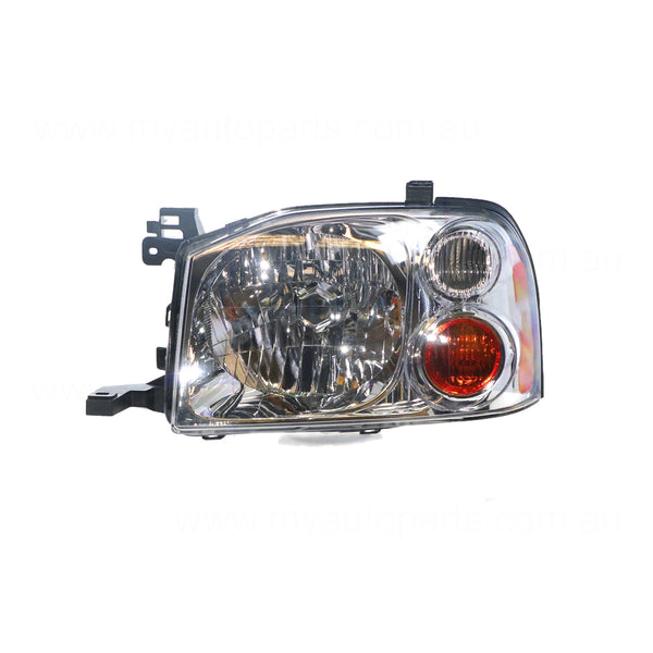 Halogen Head Lamp Passenger Side OEM Suits Nissan Navara D22 2001 to 2015