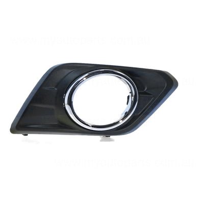 Front Bar Grille With Fog Light Mount Drivers Side Genuine suits Nissan X-Trail T32 3/2014 to 2/2017