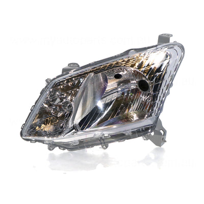 Head Lamp Passenger Side Certified Suits Isuzu D-Max SX/EX 12DM 2012 to 2017