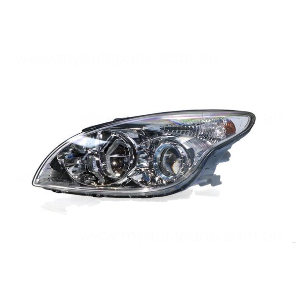 Head Lamp Passenger Side OEM Suits Hyundai i30 FD 5 Door 8/2007 to 12/2007