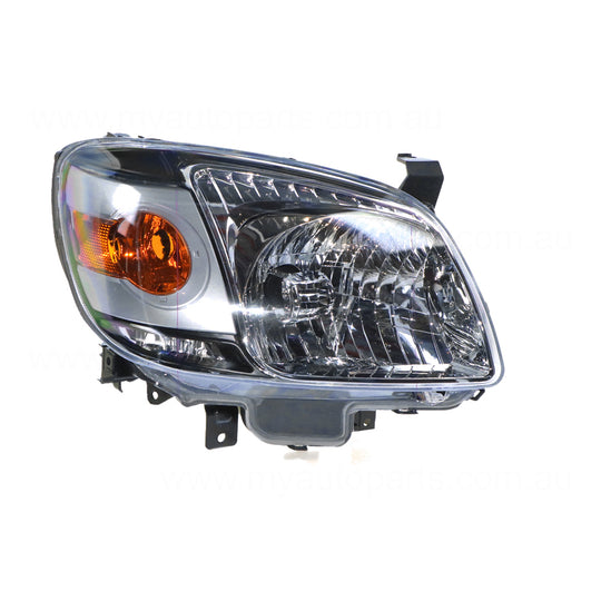 Head Lamp Drivers Side Certified Suits Mazda BT50 UN 11/2006 to 6/2008