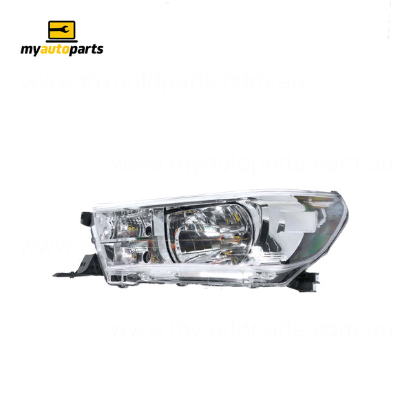 Head Lamp Passenger Side Genuine suits Toyota Hilux 2015 On