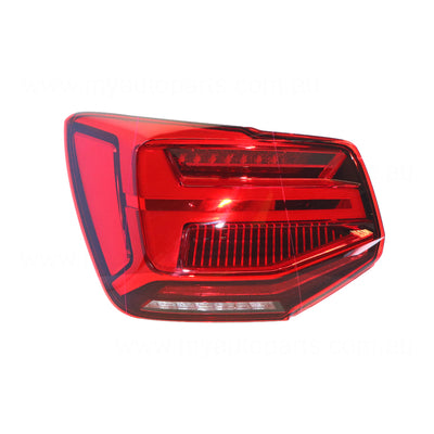 Tail Lamp Passenger Side Genuine Suits Audi Q2 GA 2016 to 2021