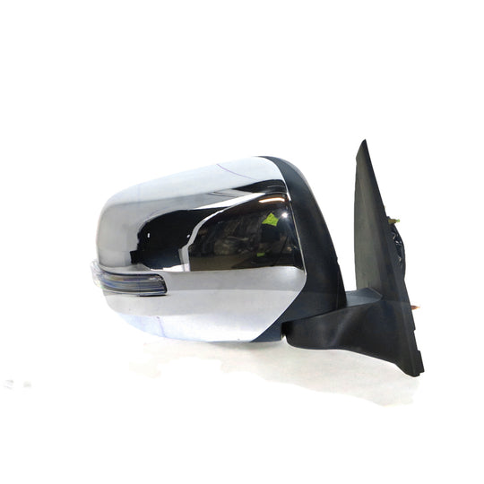Chrome Door Mirror Driver Side Certified suits Mitsubishi Challenger PC & Triton MN 8/2009 to 12/2015