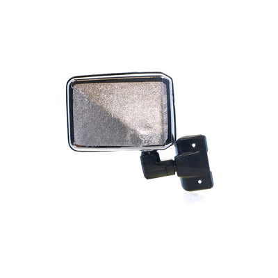 Chrome Door Mirror Passenger Side Aftermarket suits Toyota Landcruiser 70 Series 1990 to 2016