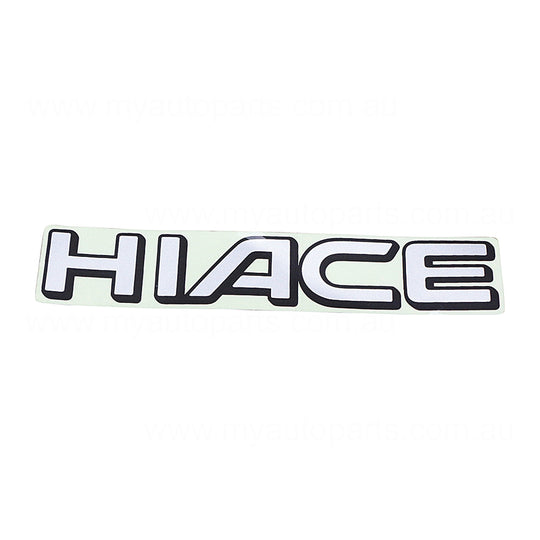 Tail Gate Emblem OEM Suits Toyota Hiace RZH / LH10# 1989 to 2005