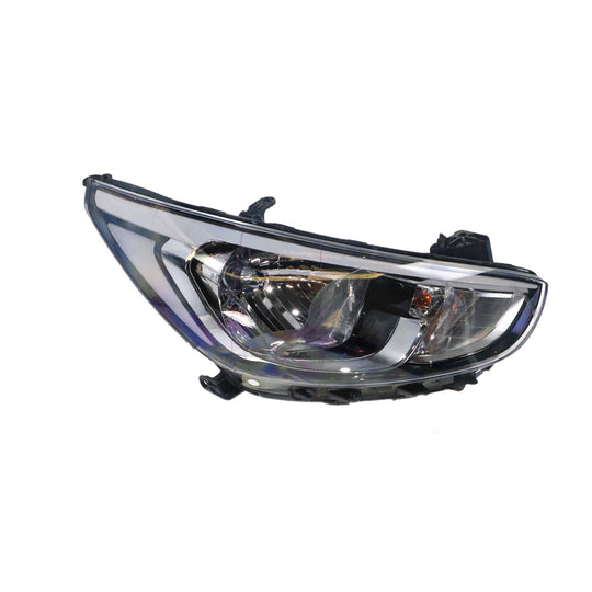 Head Lamp Drivers Side OEM Suits Hyundai Accent RB 2013 to 2017