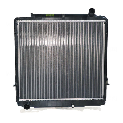Radiator 38 / 38 mm Plastic Aluminium 470 x 518 x 48 mm Manual Aftermarket Suits Toyota Dyna 100/150/200 1996 to 2002