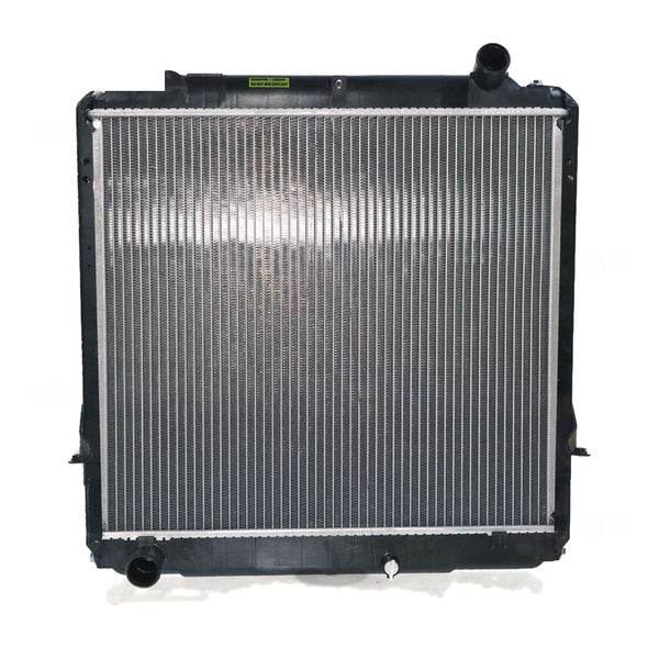 Radiator 38 / 38 mm Plastic Aluminium 470 x 518 x 48 mm Manual Aftermarket Suits Toyota Dyna 100/150/200 1996 to 2002