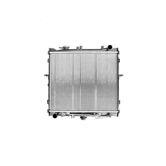 Radiator 35 mm 35 / Plastic Aluminium 450 x 516 x 26 mm Manual/Auto 2.0 L FE Aftermarket Suits Kia Sportage JA 1997 to 2003