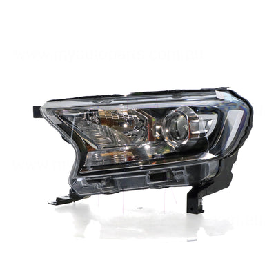Projector Manual Adjust Head Lamp Passenger Side Genuine Suits Ford Ranger XLT/Wildtrak PX 2015 to 2018