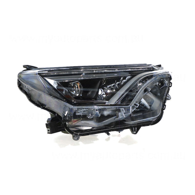LED Head Lamp Drivers Side Genuine suits Toyota RAV4 2015 to 2019
