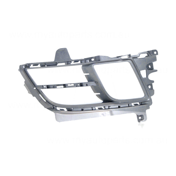 Front Bar Grille With Fog Light/Wash/Sensor Mount Driver Side Aftermarket Suits Mazda 6 GH 2/2008 to 3/2010