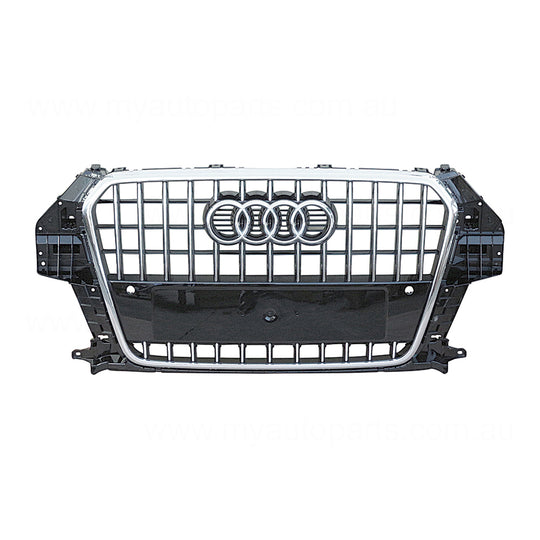 Black Grille OEM Sensor Mount Suits Audi Q3 8U 2012 to 2014