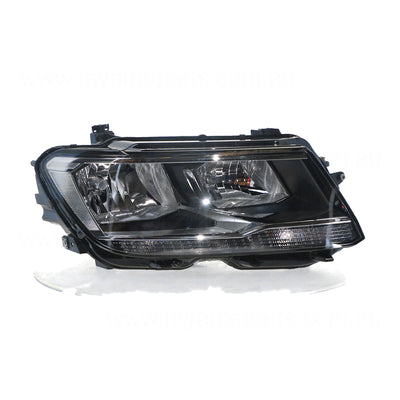 Head Lamp Drivers Side Genuine Suits Volkswagen Tiguan 110 5N 2016 On