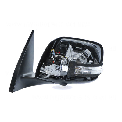 Door Mirror With Camera & Indicator Passenger Side Genuine suits Toyota Prado 150 Series 2009 to 2013