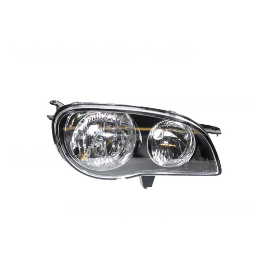 Head Lamp Drivers Side Certified Suits Toyota Corolla AE112R 1999 to 2001