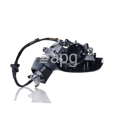 Black Door Mirror Drivers Side Genuine Suits Volkswagen Touareg 7P Wolfsburg/Adventure/R-Line 2015 to 2019