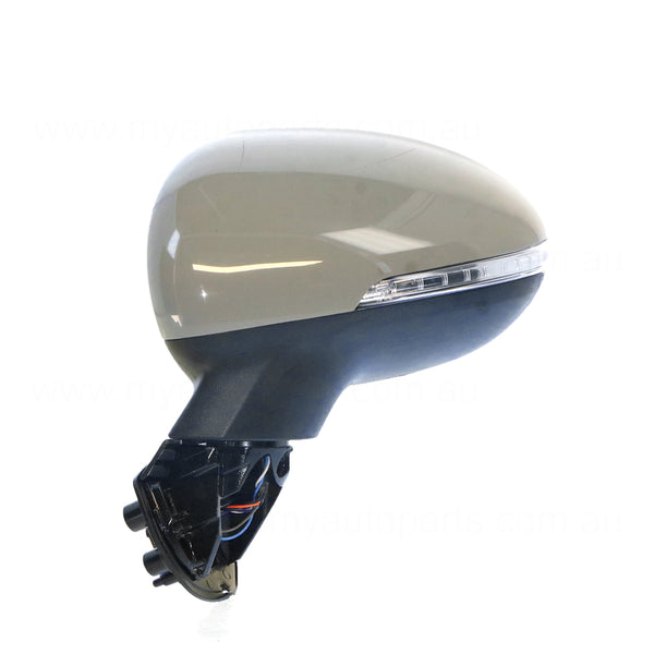 Door Mirror, Electric Adjust/Heated With Indicator,  Passenger Side OEM Suits Kia Rio UB 2014 to 2017