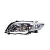 Halogen Head Lamp Passenger Side OEM Suits Toyota Corolla ZRE152R 2007 to 2010