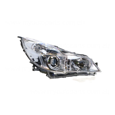 Halogen Head Lamp Drivers Side Genuine suits Subaru Liberty/Outback BM/BR 2009 to 2014