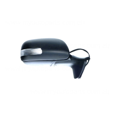 Door Mirror With Indicator Drivers Side Certified Suits Toyota Corolla ZRE152R 2009 to 2012