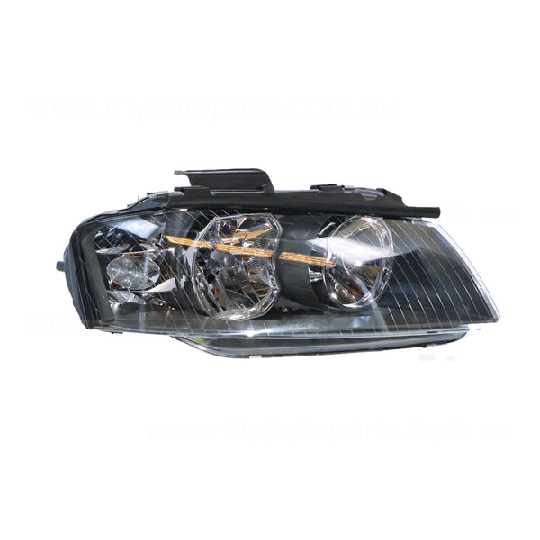 Halogen Head Lamp Drivers Side Certified Suits Audi A3 8P 2004 to 2008