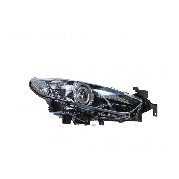 Bi-Xenon Head Lamp Drivers Side OEM Suits Mazda 6 GJ 12/2012 to 12/2014