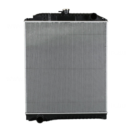 Radiator CT 56 / 56 mm Plastic Aluminium 720 x 634 x 36 mm Manual Aftermarket Suits Hino Ranger FC/FD/GD/FF/FG/GH/FM/FS 1998 to 2008