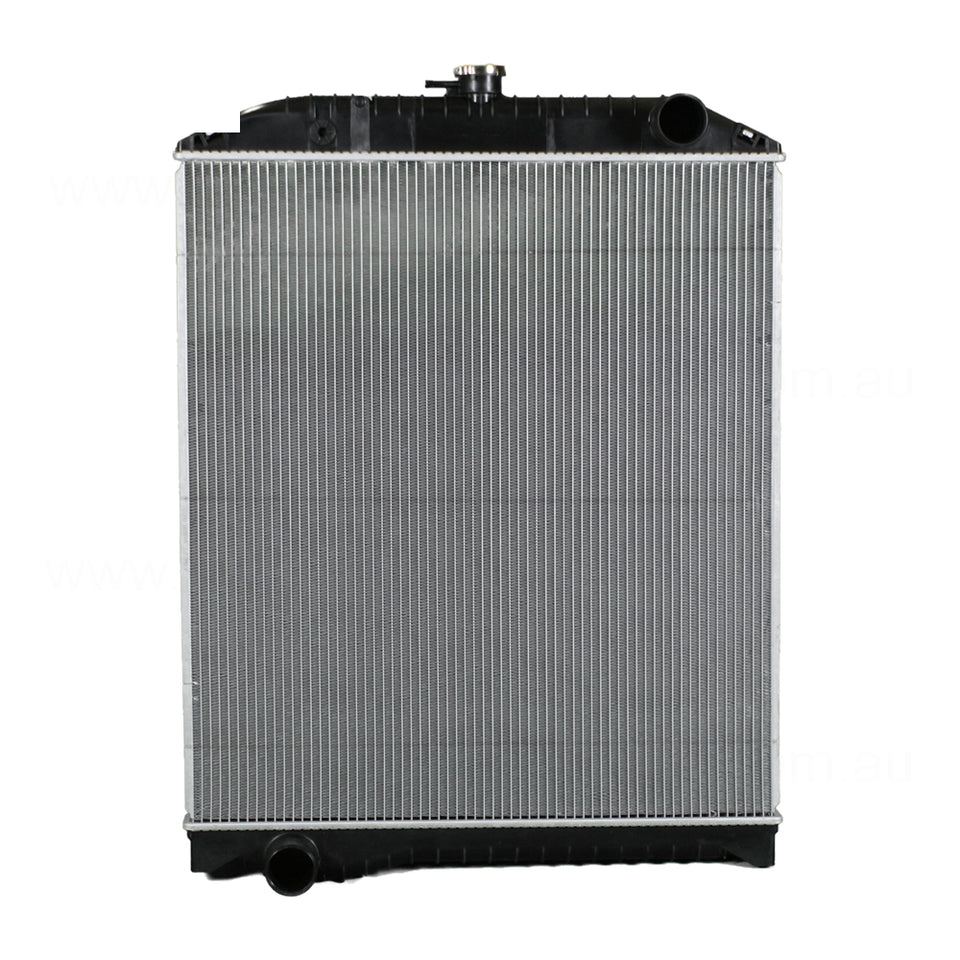 Radiator CT 56 / 56 mm Plastic Aluminium 720 x 634 x 36 mm Manual Aftermarket Suits Hino Ranger FC/FD/GD/FF/FG/GH/FM/FS 1998 to 2008