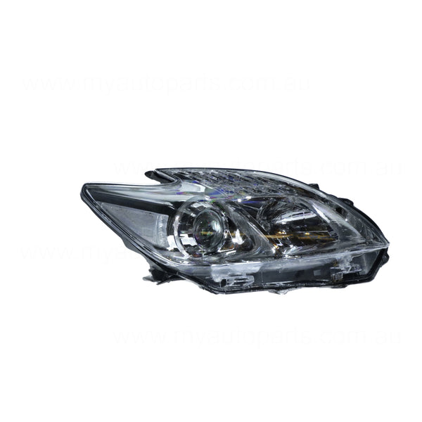 Halogen Head Lamp Drivers Side Certified Suits Toyota Prius ZVW30R 2009 to 2011