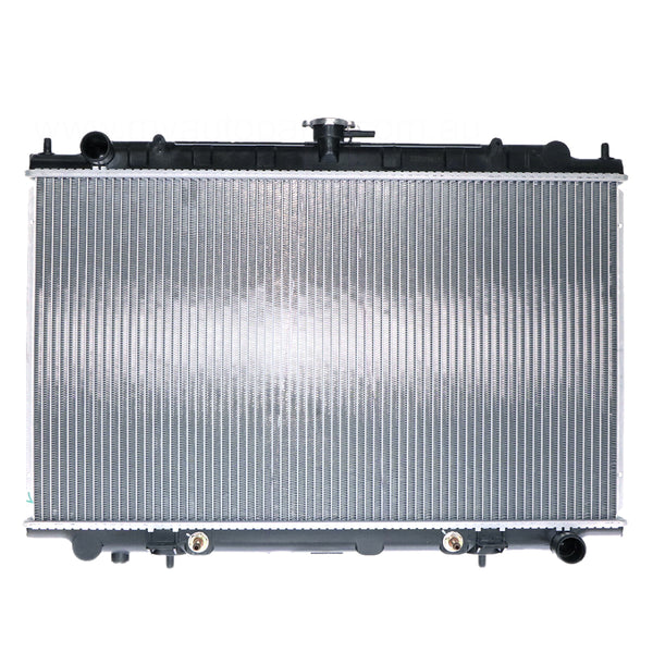 Radiator 35 / 35 mm Plastic Aluminium 400 x 694 x 24 mm Manual/Auto 3.0L L VE30DE Aftermarket Suits Nissan Maxima A32 1994 to 1999