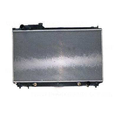 Radiator 38 / 38 mm Plastic Aluminium 425 x 758 x 26 mm Mauto 4.3 L 3UZ Aftermarket Suits Lexus LS430 UCF30R 2000 to 2007
