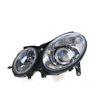 Head Lamp Passenger Side Certified Suits Mercedes-Benz E Class W211 2006 to 2009