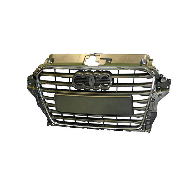 Grey Grille Genuine Suits Audi A3 8V Hatch 2013 to 2016