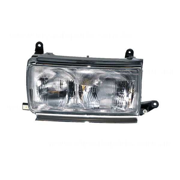 Head Lamp Passenger Side Certified Suits Toyota Landcruiser FZJ80R/HDJ80R/HZJ80R 1990 to 1998