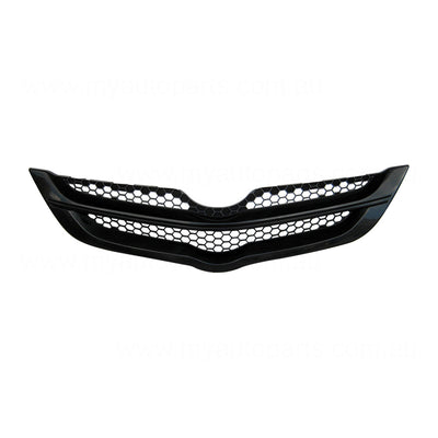 Black Grille Aftermarket Suits Toyota Yaris NCP93R Sedan 2006 to 2008