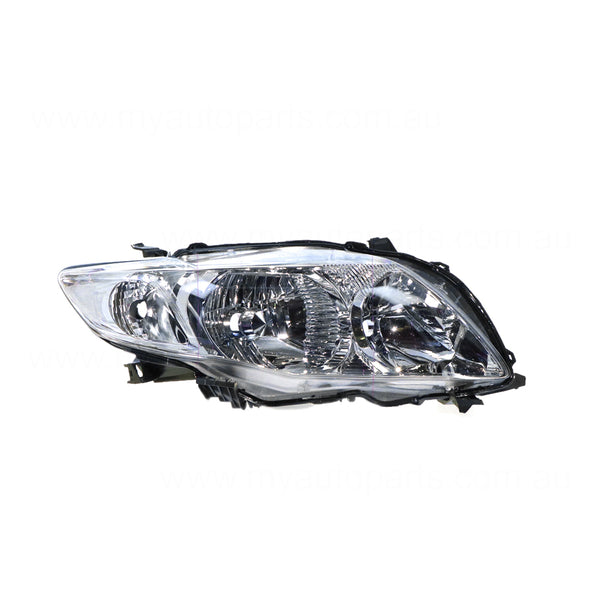 Xenon Head Lamp Drivers Side OEM Suits Toyota Corolla ZRE152R 2007 to 2010