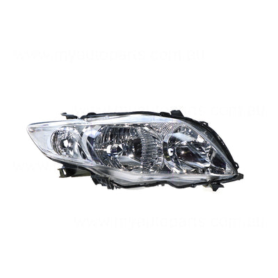 Xenon Head Lamp Drivers Side OEM Suits Toyota Corolla ZRE152R 2007 to 2010