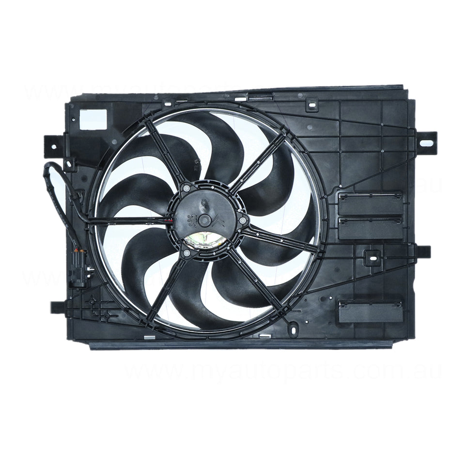 Radiator Fan Assembly Aftermarket Suits Peugeot 308 T9 2014 to 2021