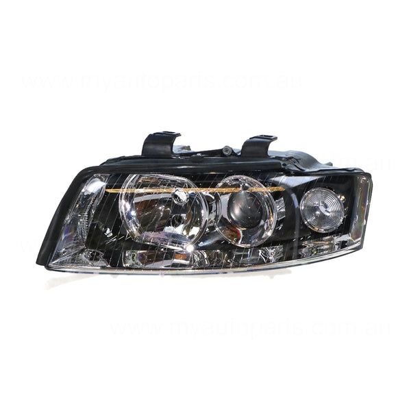 Halogen Electric Adjust Head Lamp Passenger Side Certified Suits Audi A4 B6 2001 to 2005