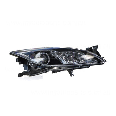 Bi-Xenon Head Lamp Drivers Side Genuine Suits Mazda 6 Luxury Sport GH Hatch 2/2008 to 3/2010