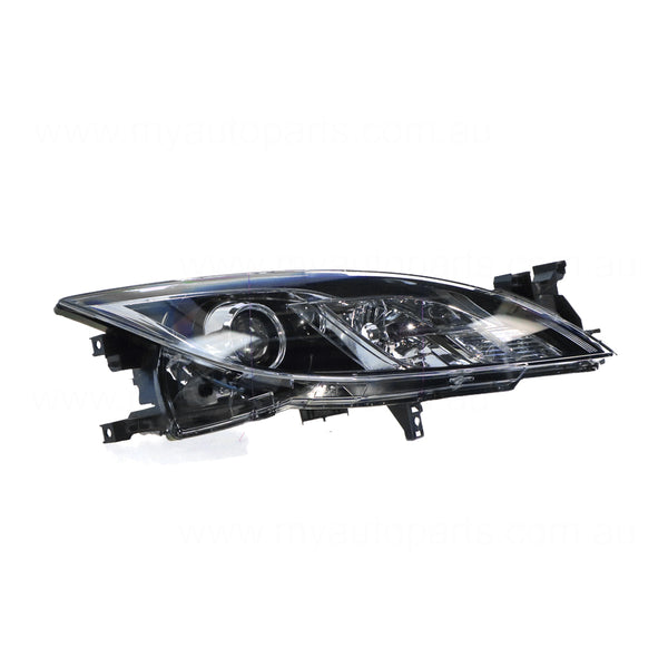 Bi-Xenon Head Lamp Drivers Side Genuine Suits Mazda 6 Luxury Sport GH Hatch 2/2008 to 3/2010