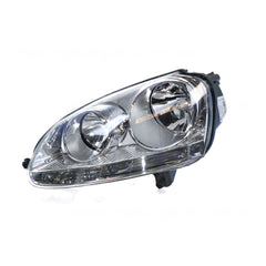 Chrome Head Lamp Passenger Side OES suits Volkswagen Golf/Jetta 2004 to 2011