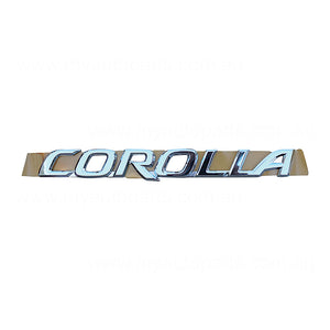 Tail Gate Emblem OEM suits Toyota Corolla