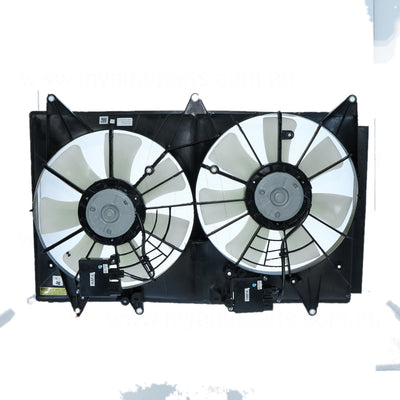 12 v Radiator Fan Assembly Aftermarket Suits Mazda CX-7 ER 2009 to 2012 2.3L L3 Turbo